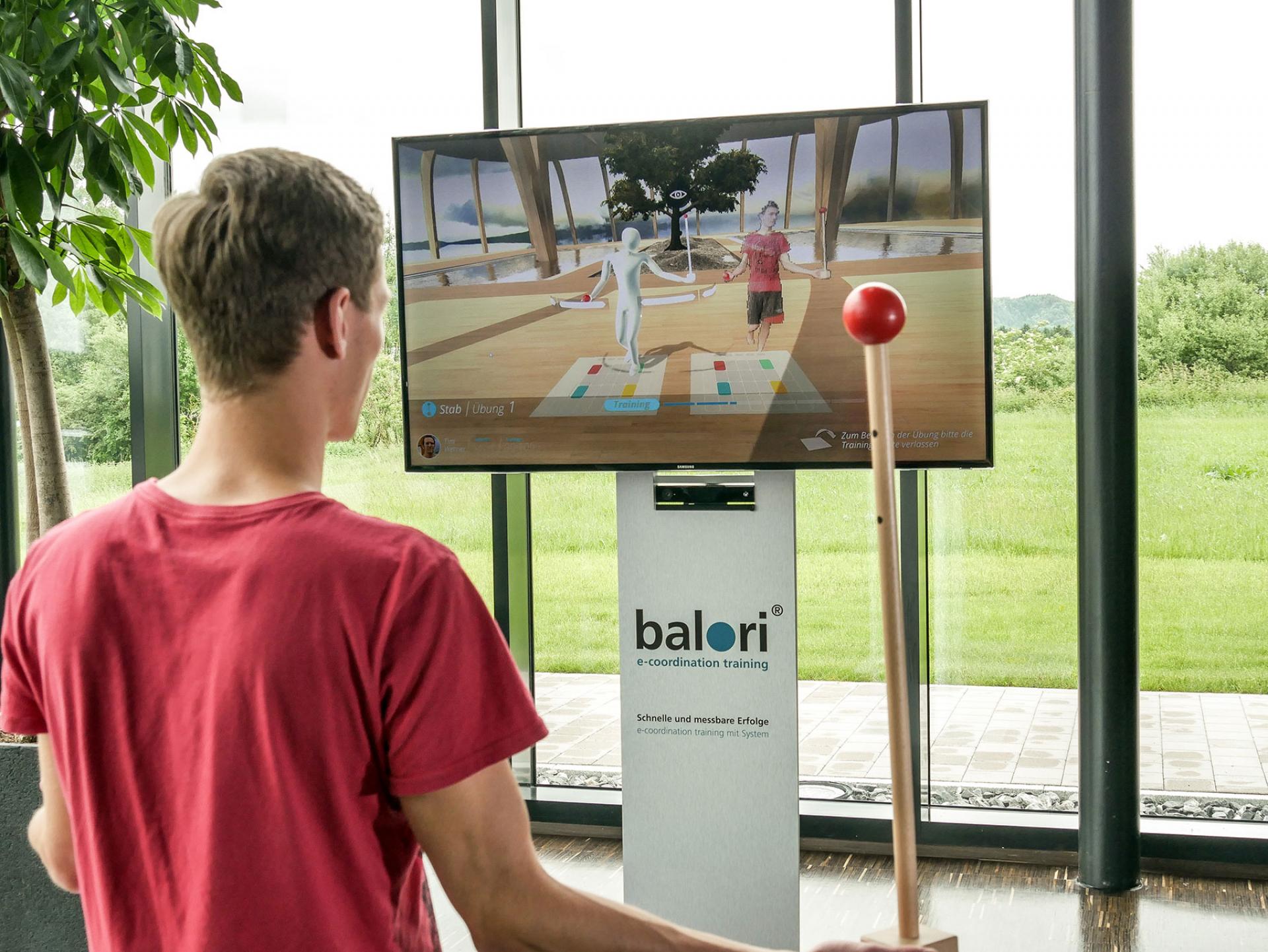 Balori - Reha Technik - Koordination und Training - Visual Feedback - Unity3D - Forceplate - Kinect - Drucksensoren - Balance Board - realtime visions