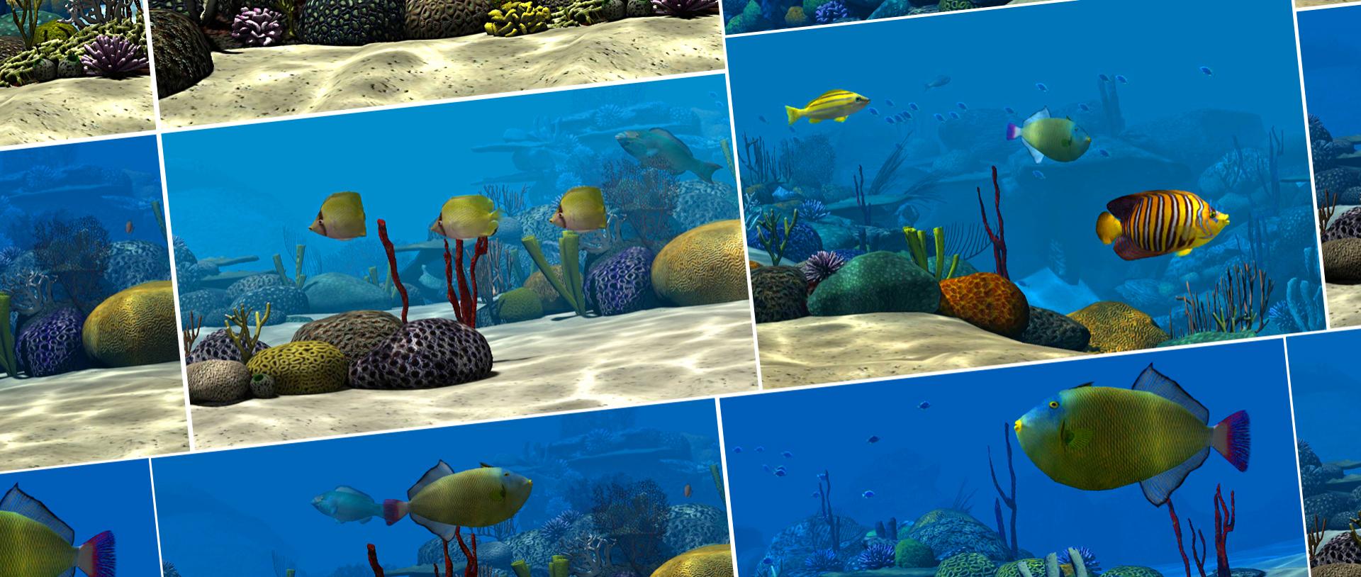 SaarLB - Landesbank Saar - Schaufensterinstallation - Interactive Shopping Window - Interactive Window - Underwater World - 3D World - Interactive Experience - realtime visions